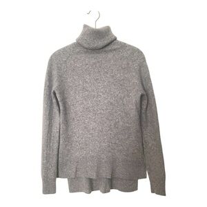 41 Hawthorn Heather Gray Turtleneck Sweater 100% Cashmere Sz S